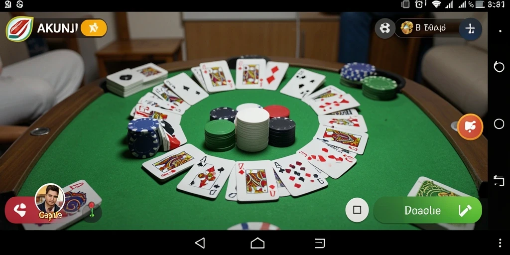 Tampilan gameplay AKUNJP yang seru dan menantang.