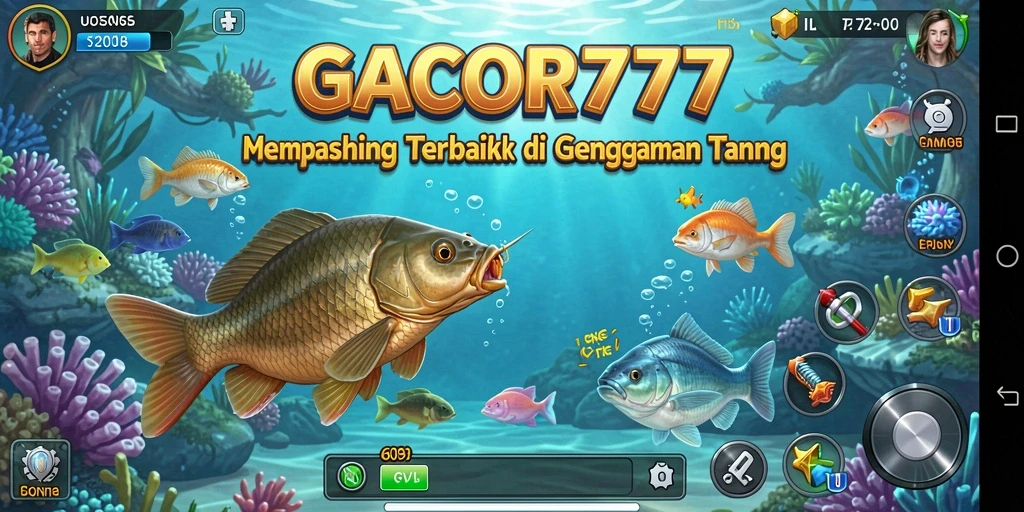 Tangkapan ikan besar dalam game GACOR777 yang seru dan menantang.
