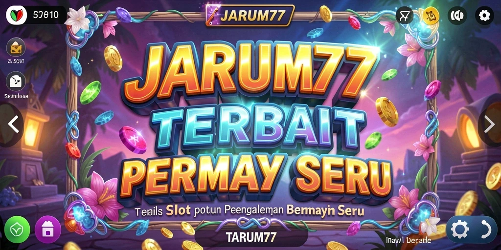 Screenshot gameplay JARUM77 yang menampilkan keseruan slot.