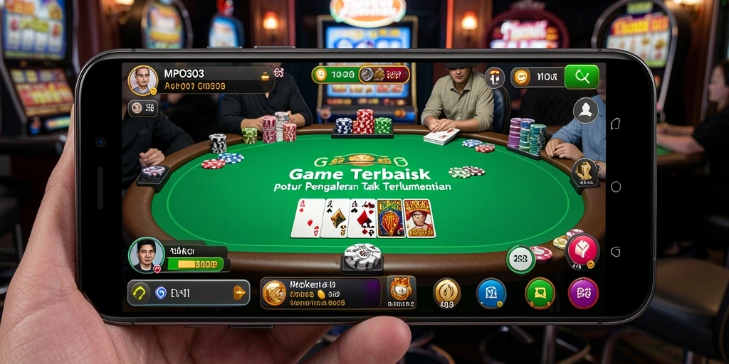 Tampilan menarik dari gameplay Poker di MPO303.