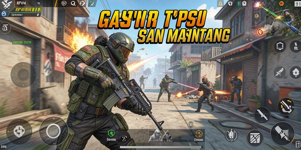 Gameplay RPVIP4 yang seru dan mendebarkan.