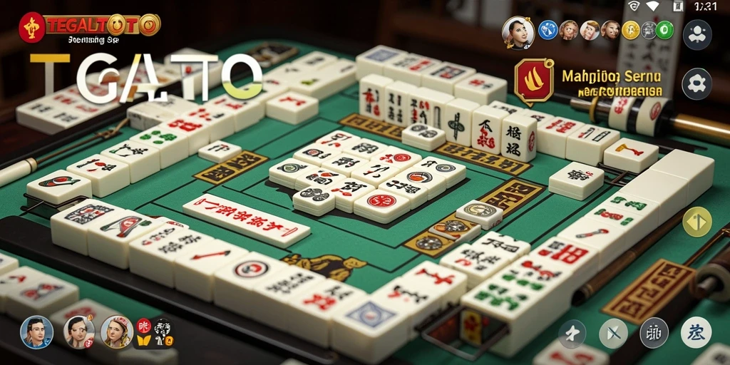 Screenshot gameplay TEGALTOTO yang menampilkan aksi Mahjong yang seru.
