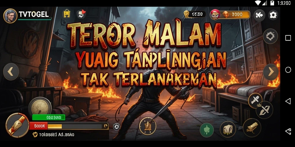 Tampilan gameplay TVTOGEL yang menyeramkan dan penuh ketegangan.